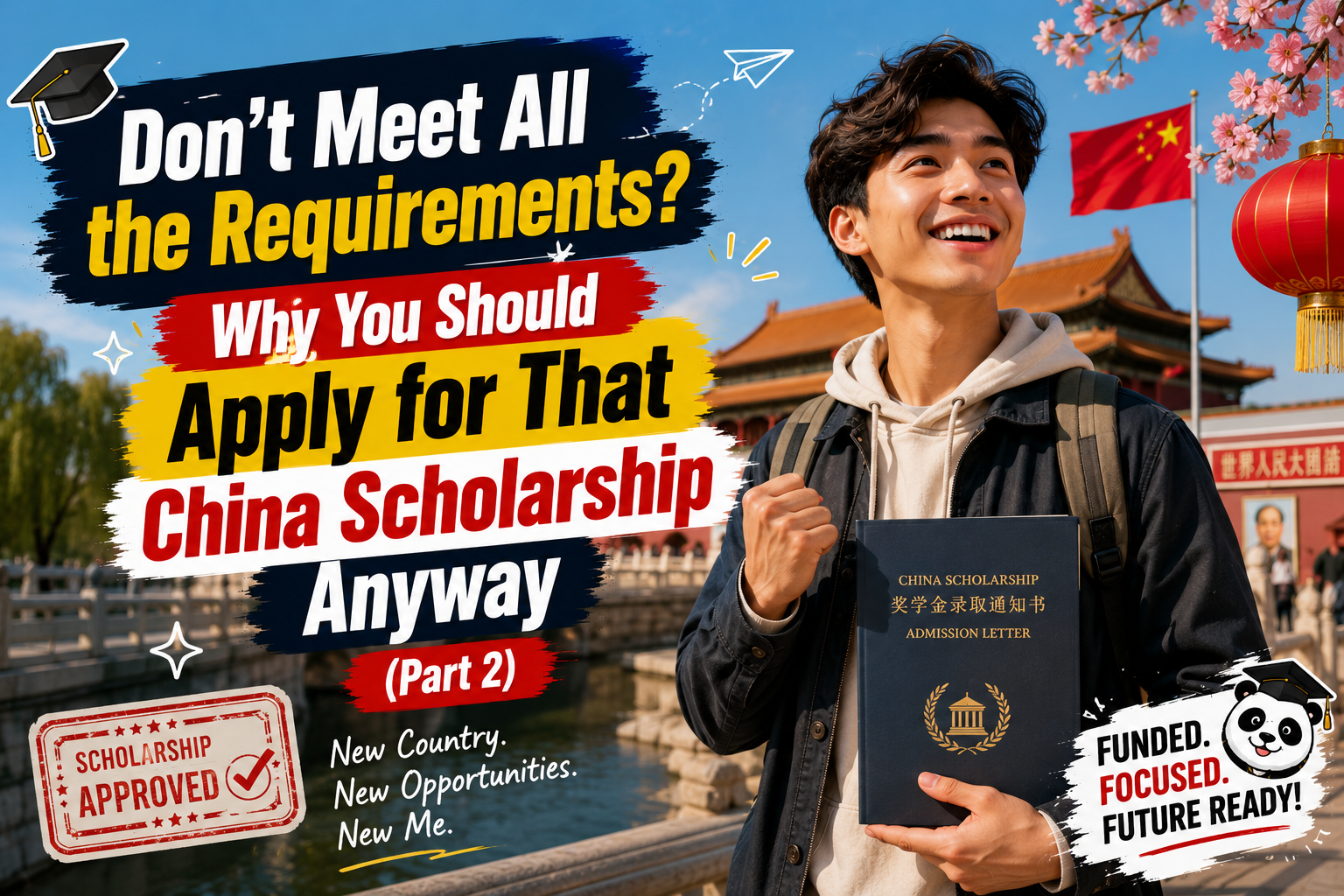 Don’t Meet All the Requirements? ? Why You Should Apply for That China Scholarship Anyway (Part 2)