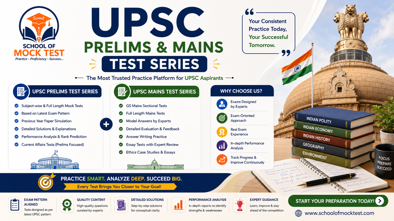 UPSC PRELIMS & Mains Test Series 2027-28