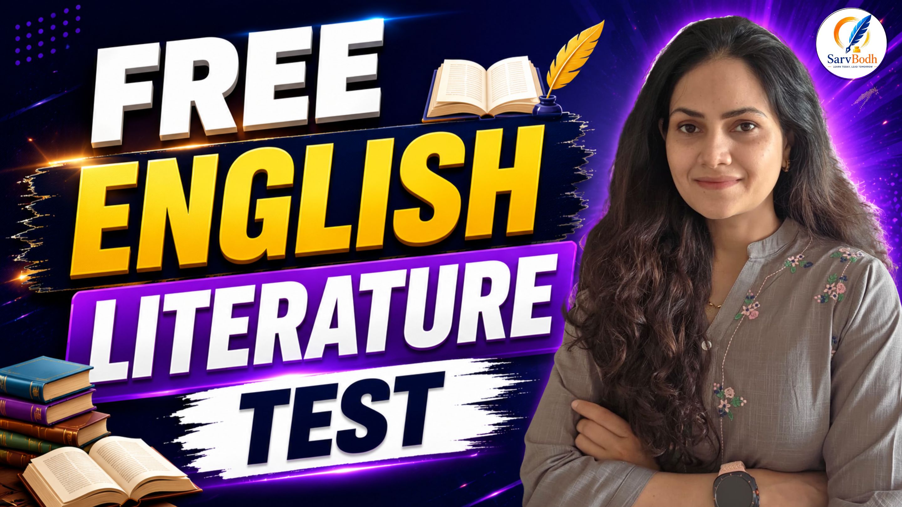 free english Literature test