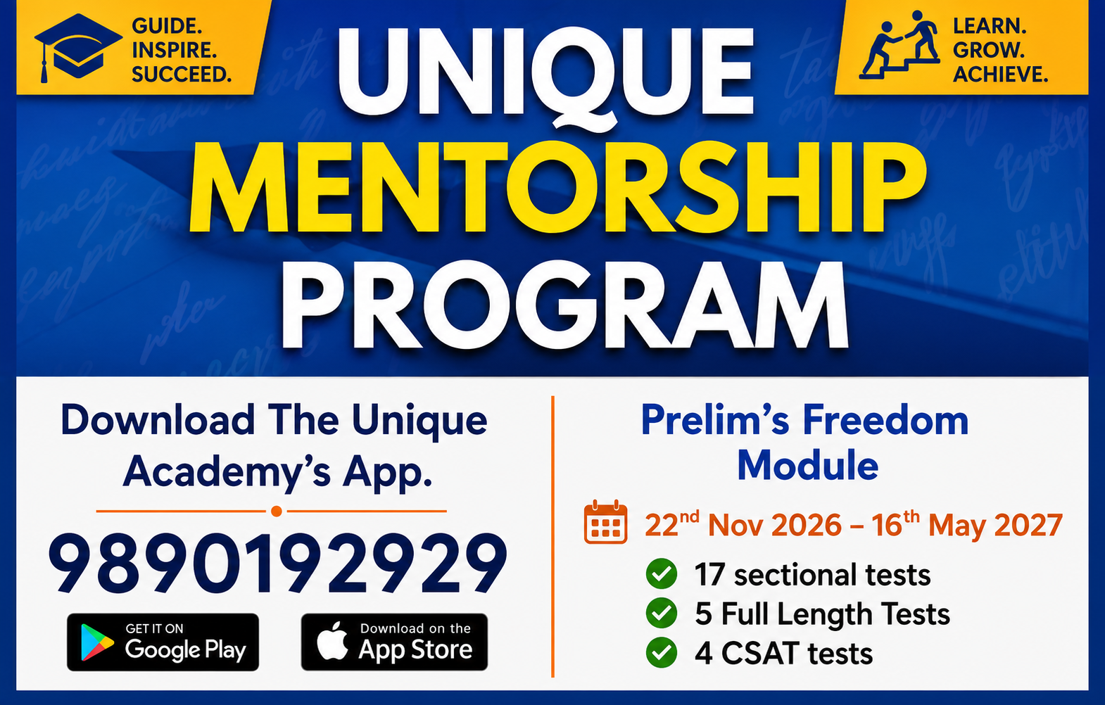 22nd Nov 2026 - UPSC Prelim Freedom Module