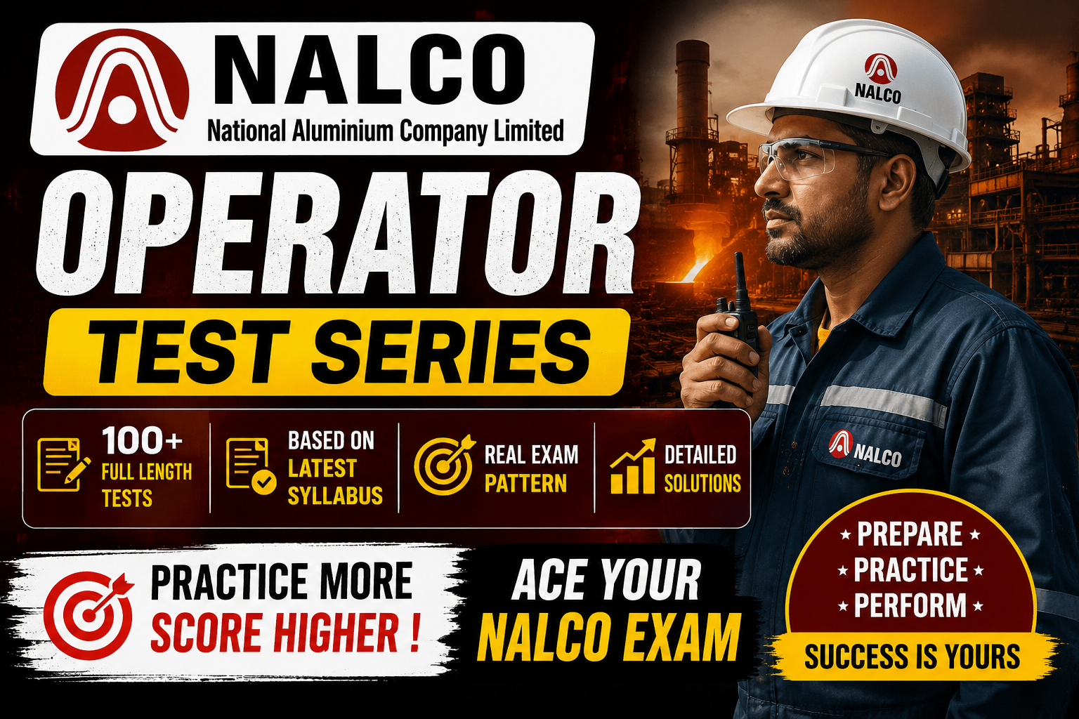 NALCO (OPERATOR) Technical Question Test Series