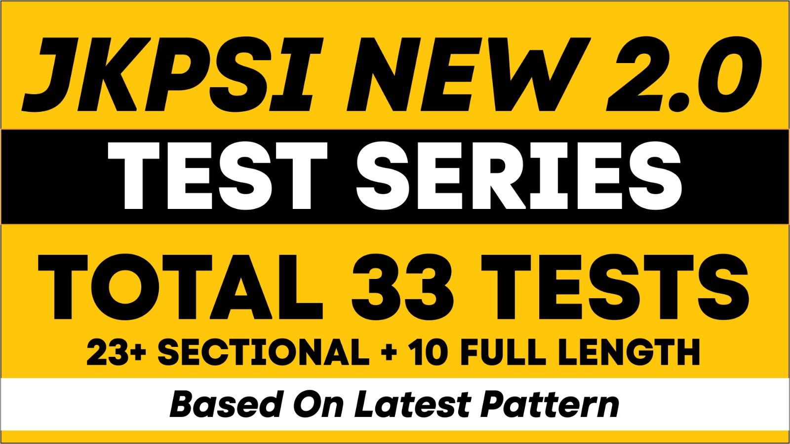 NEW JKPSI TEST SERIES PRAHAR 2.0