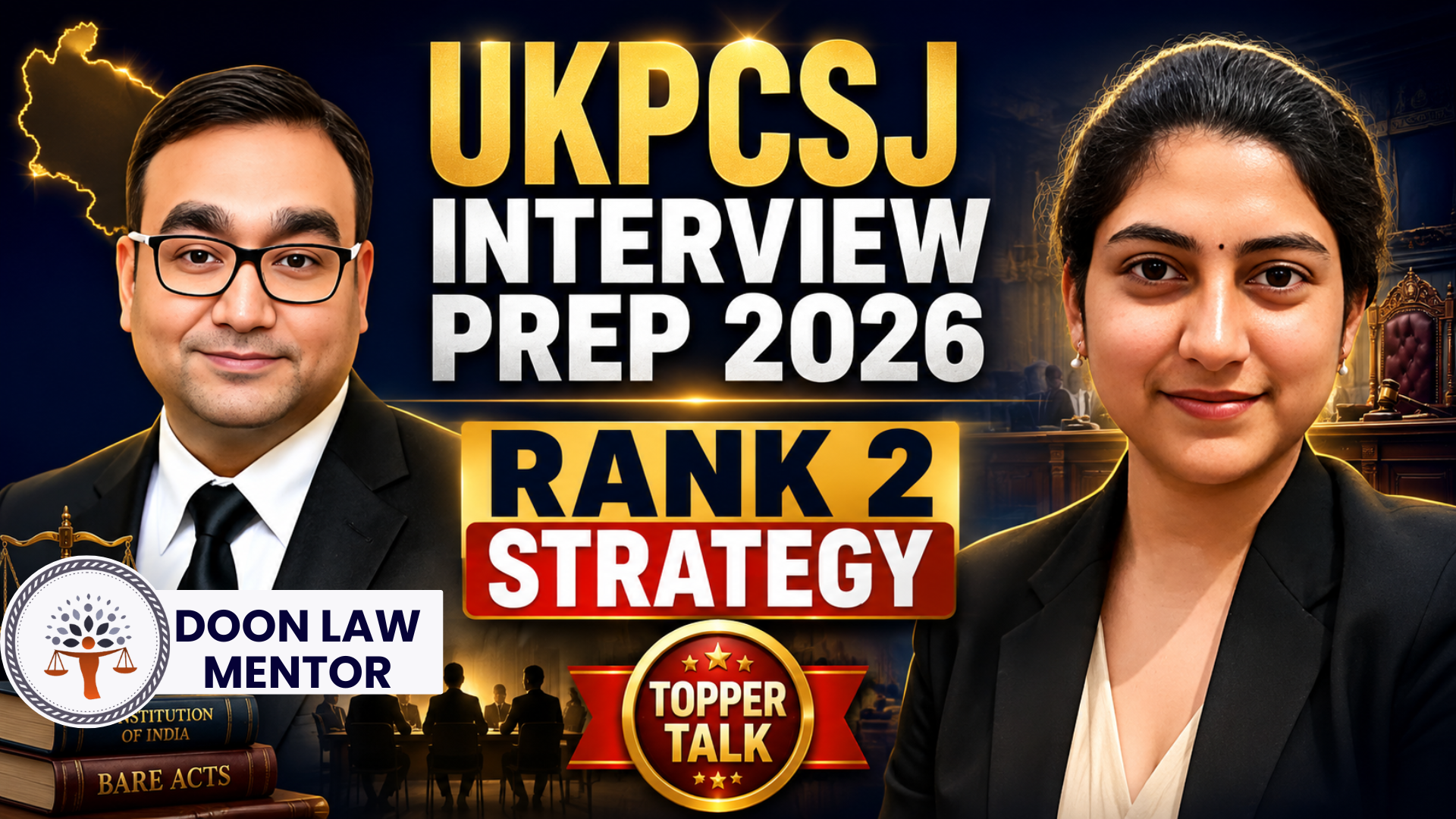 Srishti Baniyal - UKPCSJ Rank 2 | Success Story