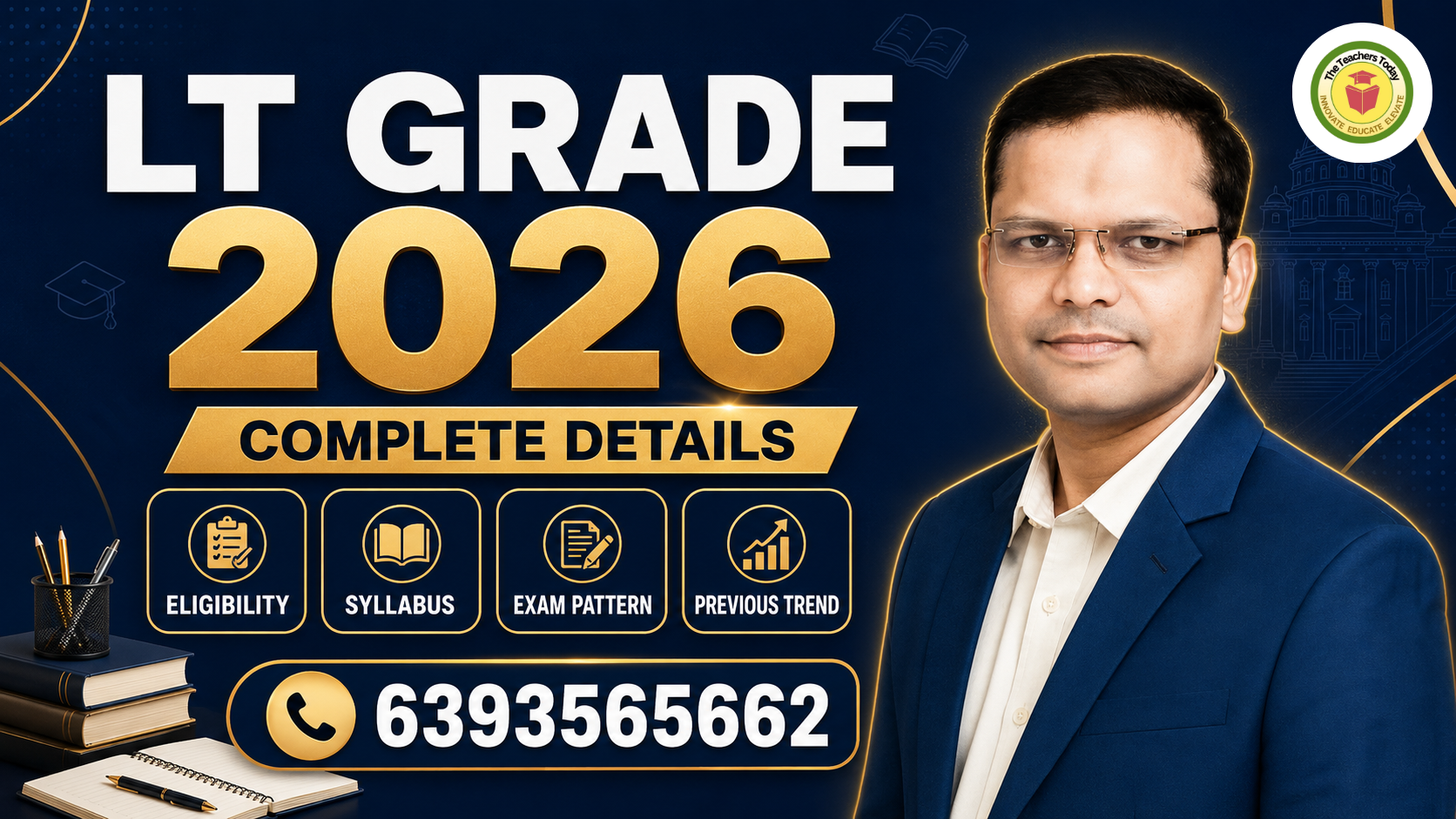 LT Grade Teacher Exam 2026: Full Details for Beginners