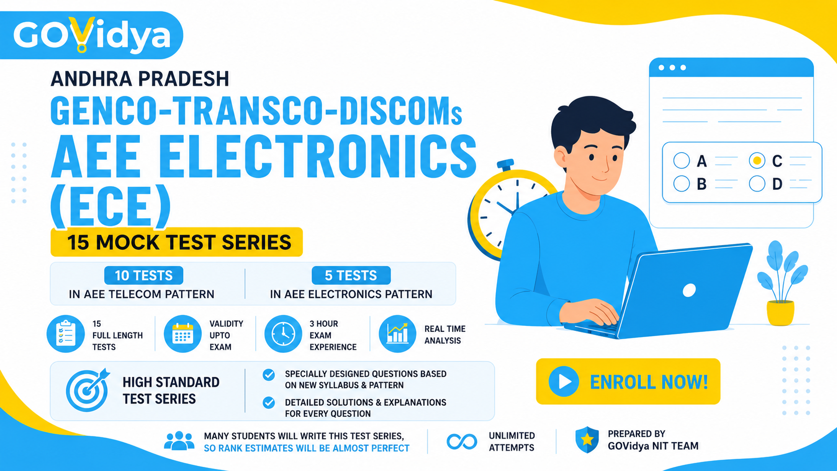 [Mock Tests-AEE ECE] AP Genco | Transco | Discoms