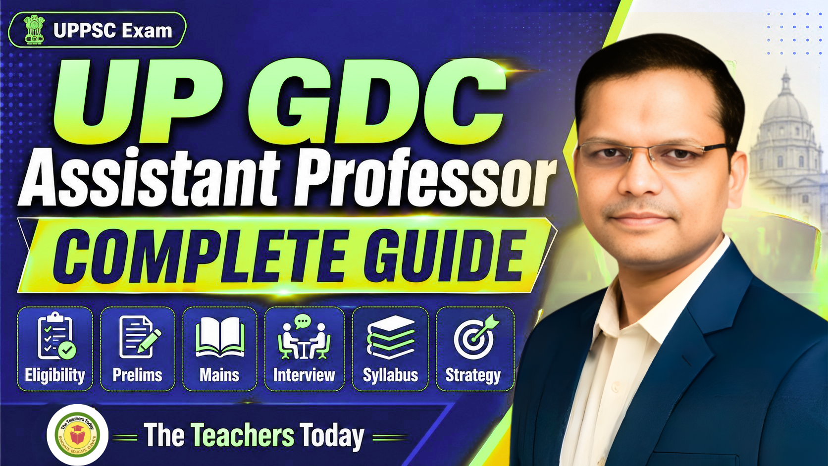 UP GDC Assistant Professor Exam Complete Guide