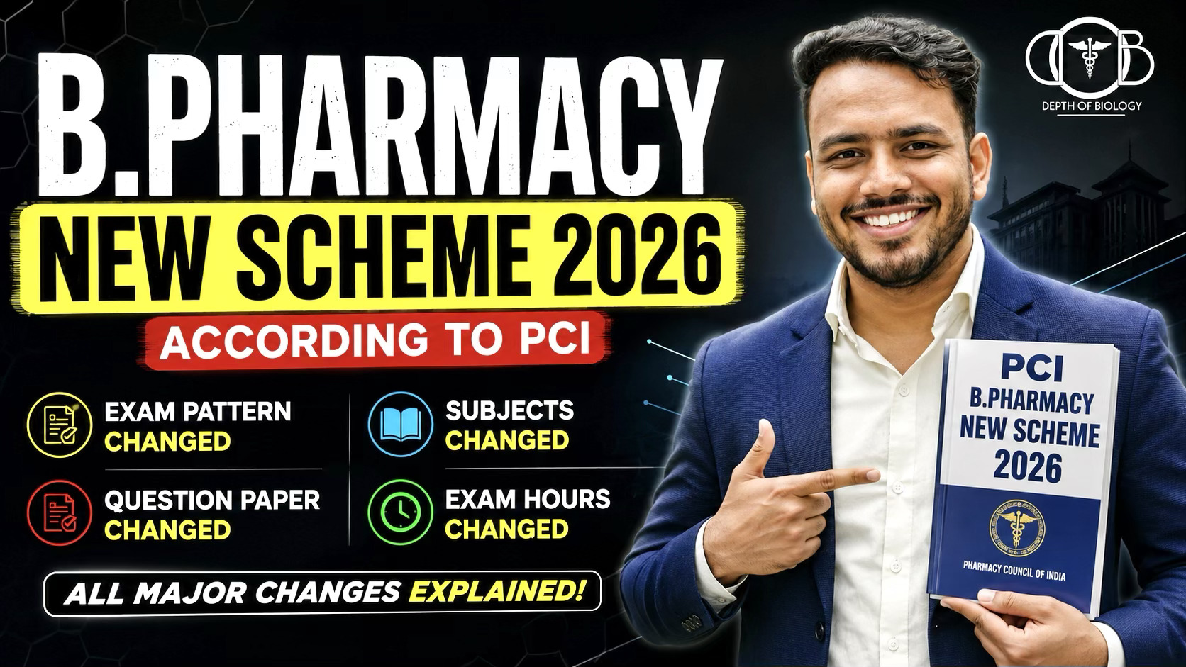 B pharmacy new scheme 2026