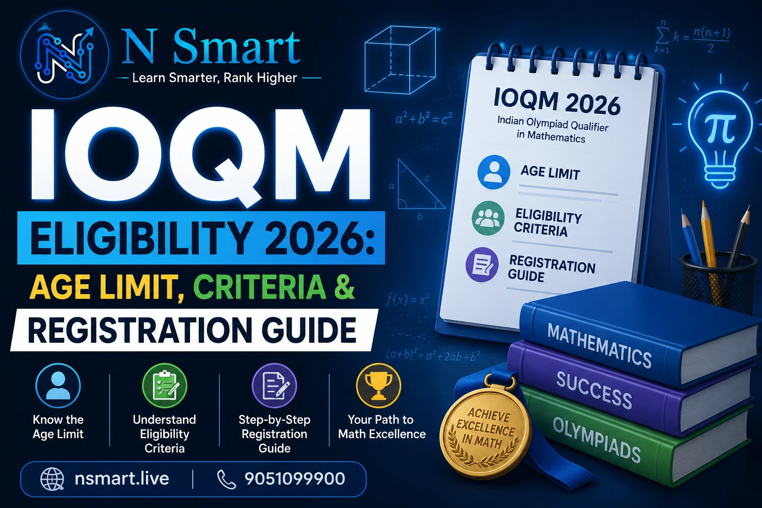 IOQM Eligibility 2026: Age Limit, Criteria & Registration Guide