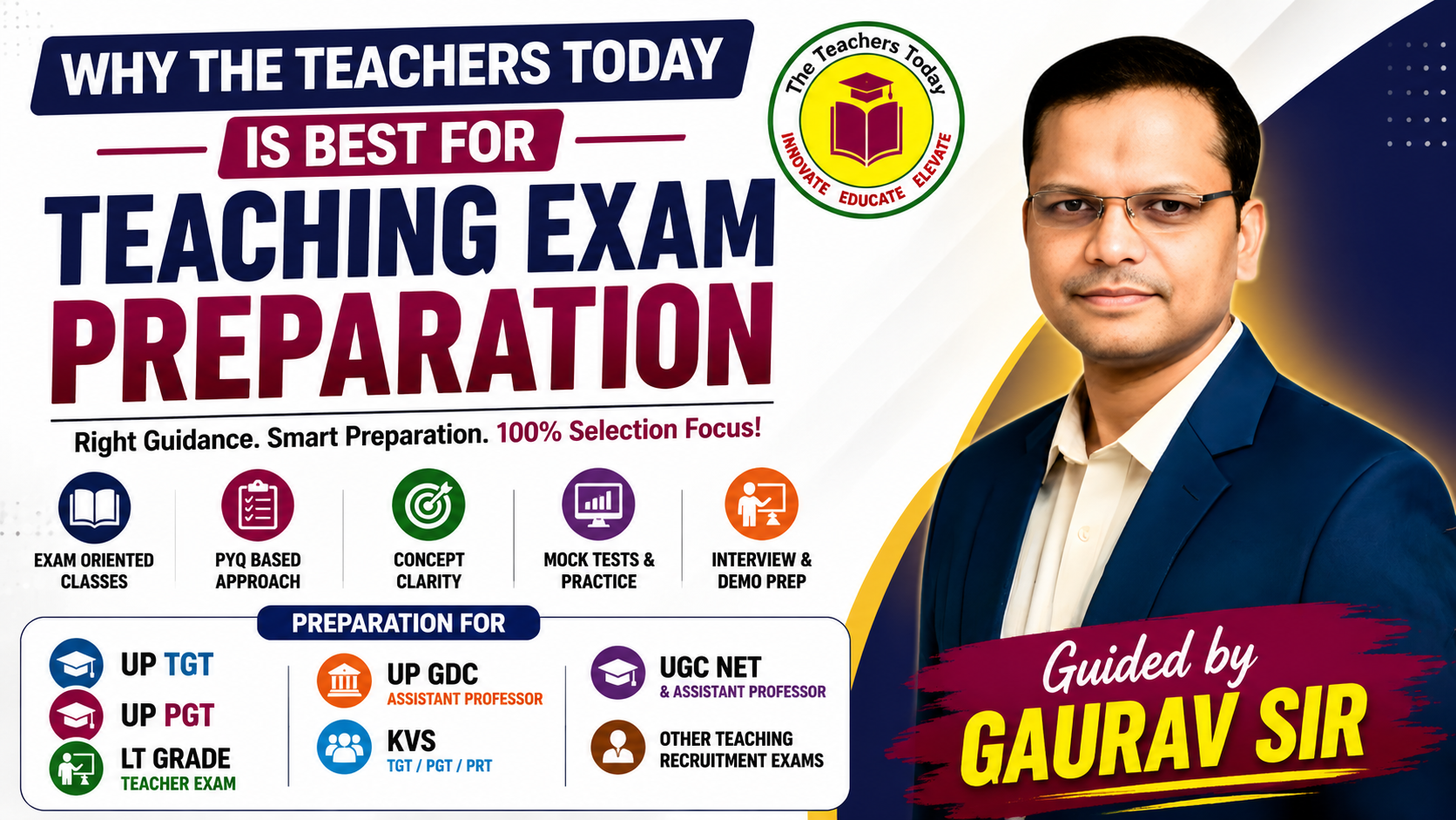 Why The Teachers Today is Best for Teaching Exam Preparation