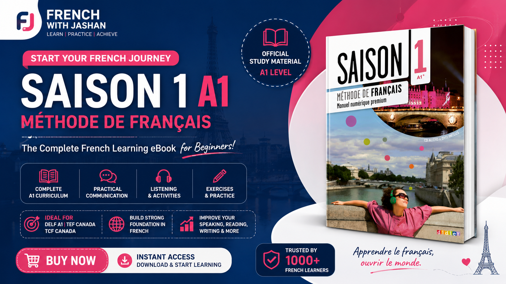 Saison A1 Méthode de Français eBook