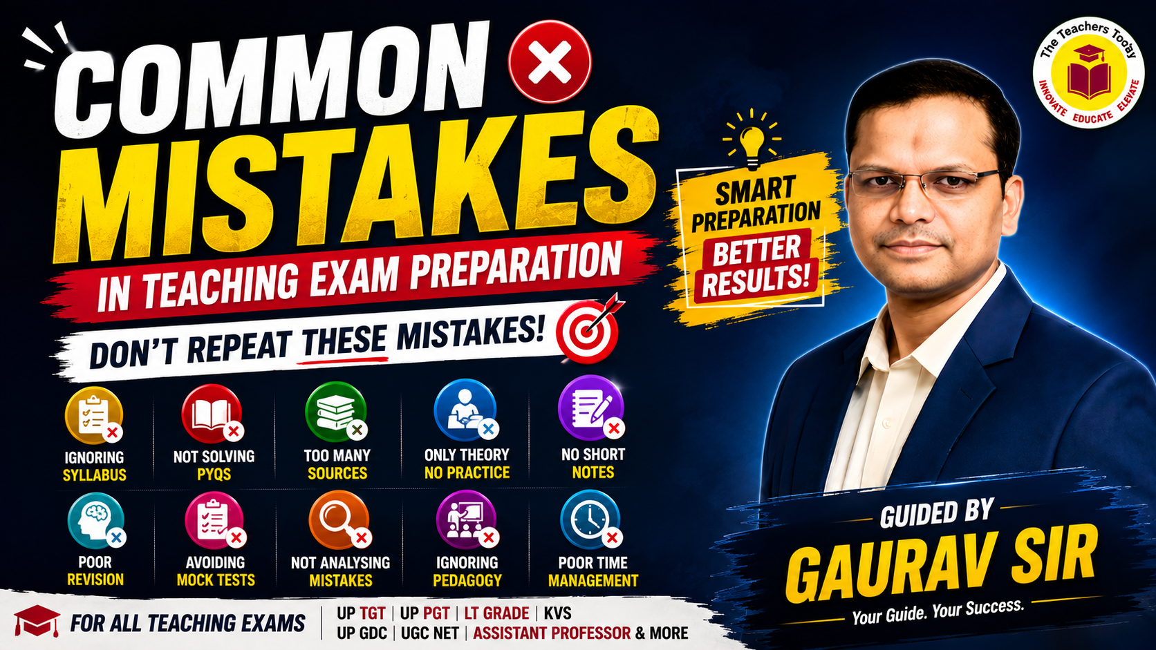 Common Mistakes in Teaching Exam Preparation and How to Avoid Them