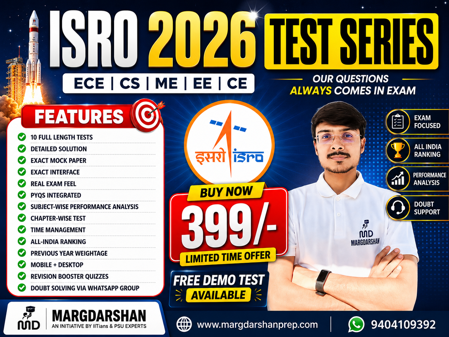 ISRO Test Series 2026