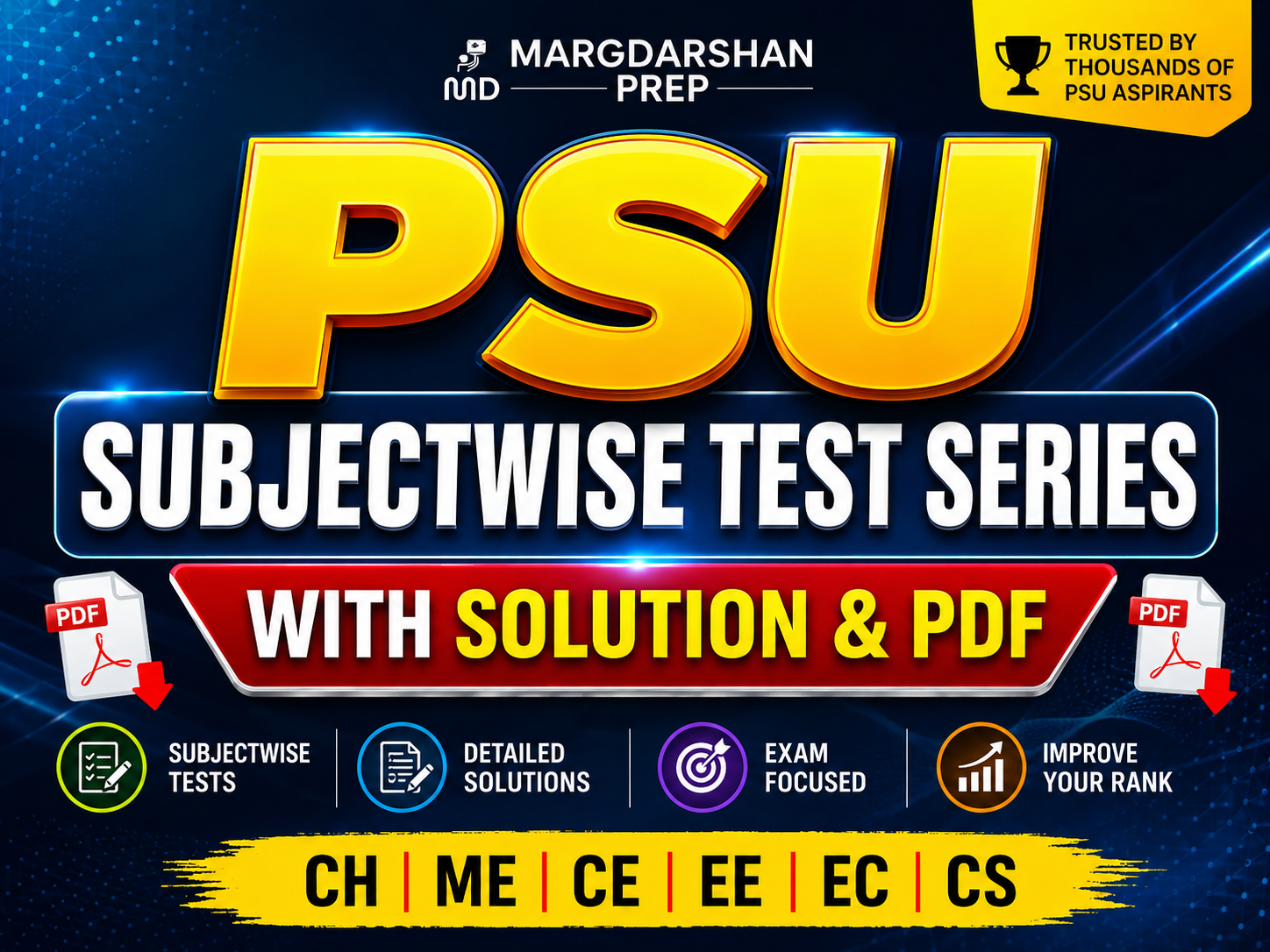 PSU Subjectwise Test Series
