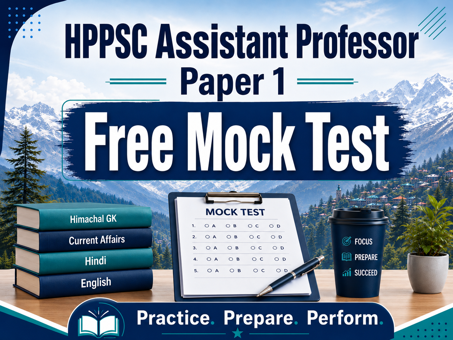 HPPSC Paper 1_Free Mock Test