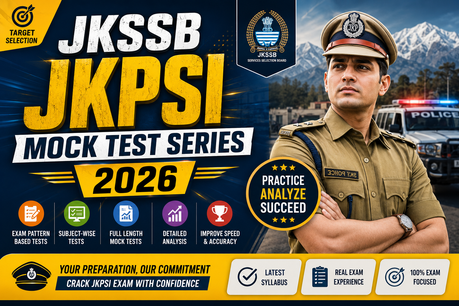 JKSSB JKPSI Mock Test Series 2026