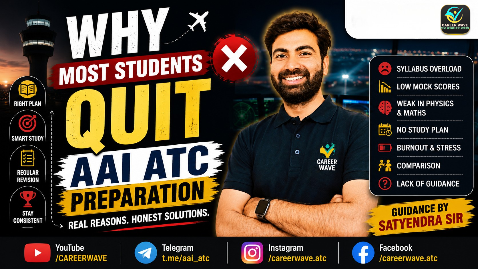 Why Most Students Quit AAI ATC Preparation