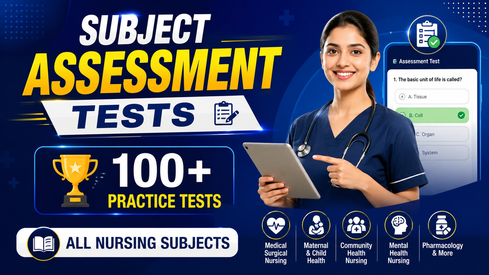 Subject Assessmet Tests