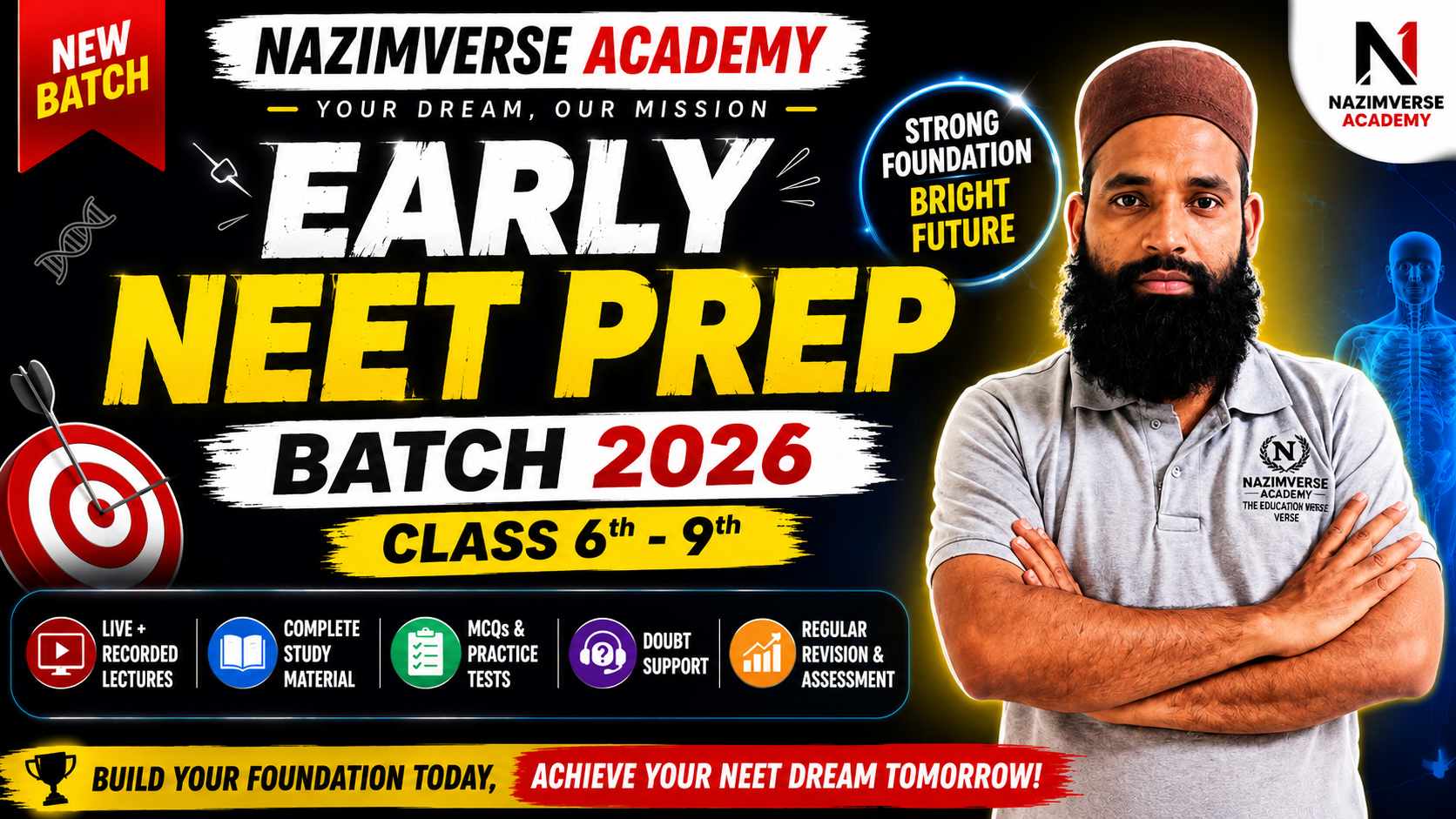 Early NEET Prep Batch 2026