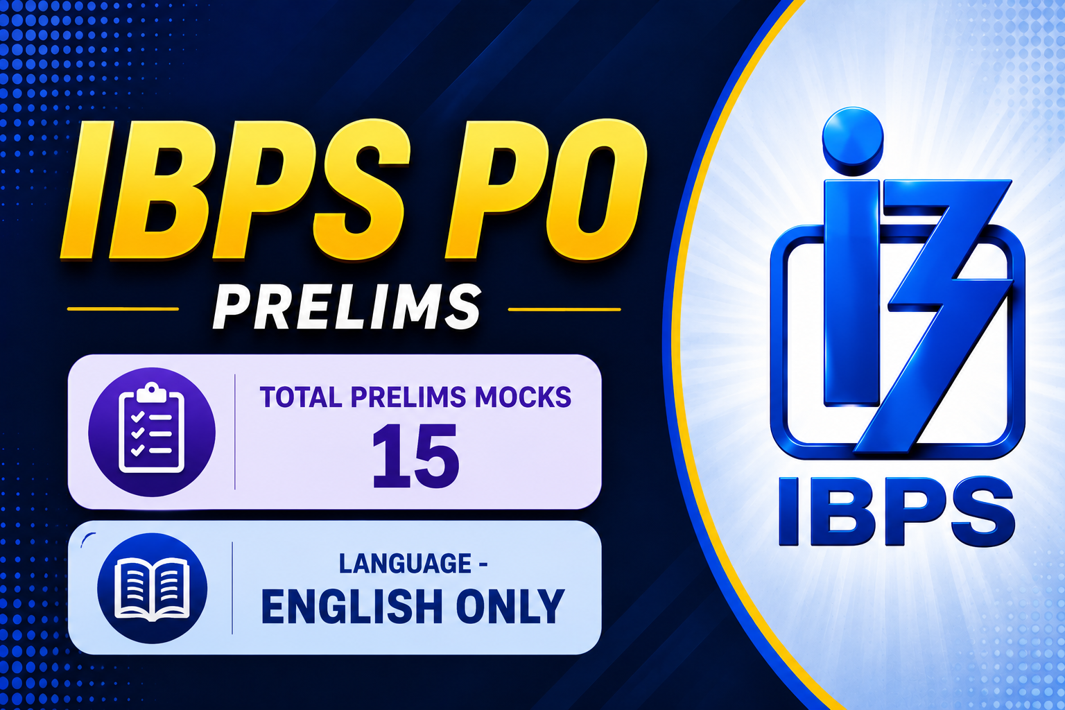 IBPS PO PRELIMS (2026-27)