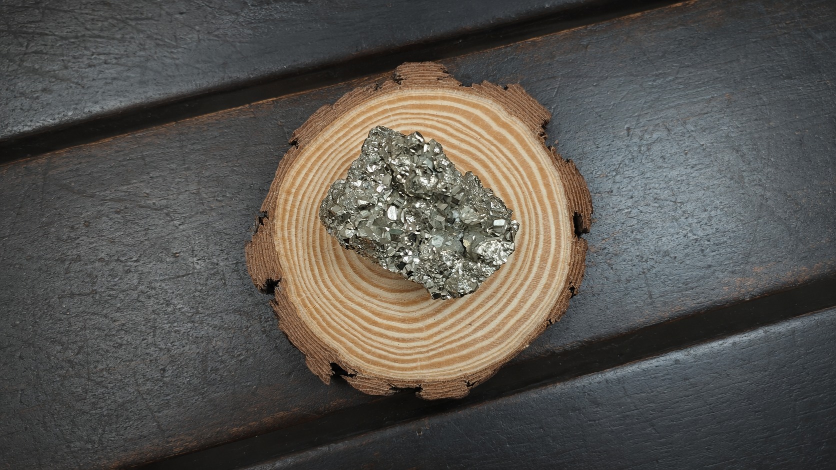 Natural Pyrite - 151 gm - 170 gm 