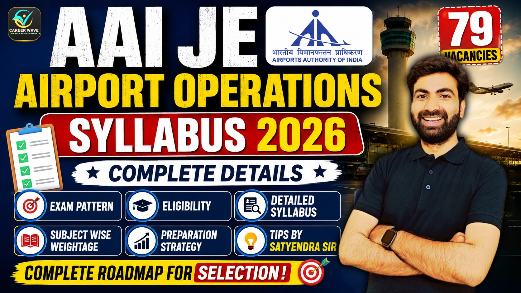 AAI JE Airport Operations Syllabus 2026: Exam Pattern, Eligibility, Vacancies and Preparation