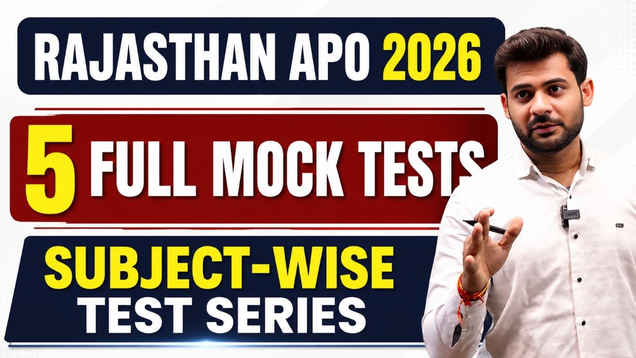 Rajasthan APO Test Series