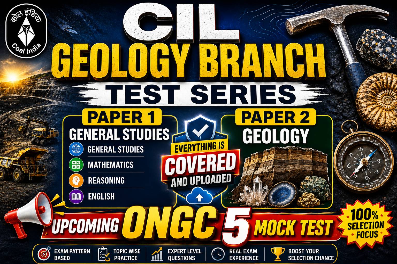 CIL Test Series For P-1 and Geology