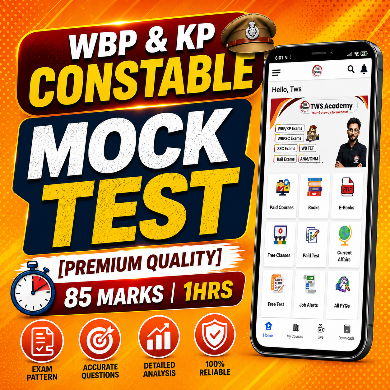WBP & KP Constable Mock Test [Premium]