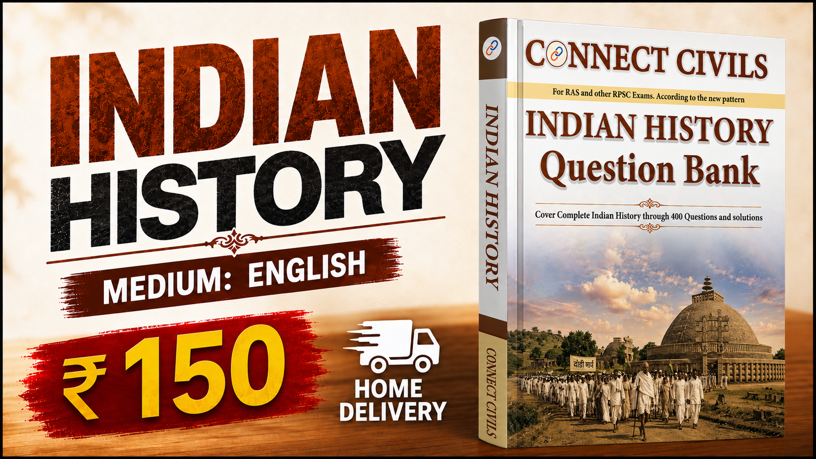 Indian History Question Bank 2026 English Home Delivery