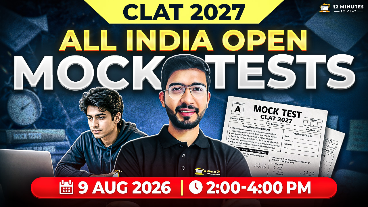 CLAT 2027 ALL INDIA MOCK TEST