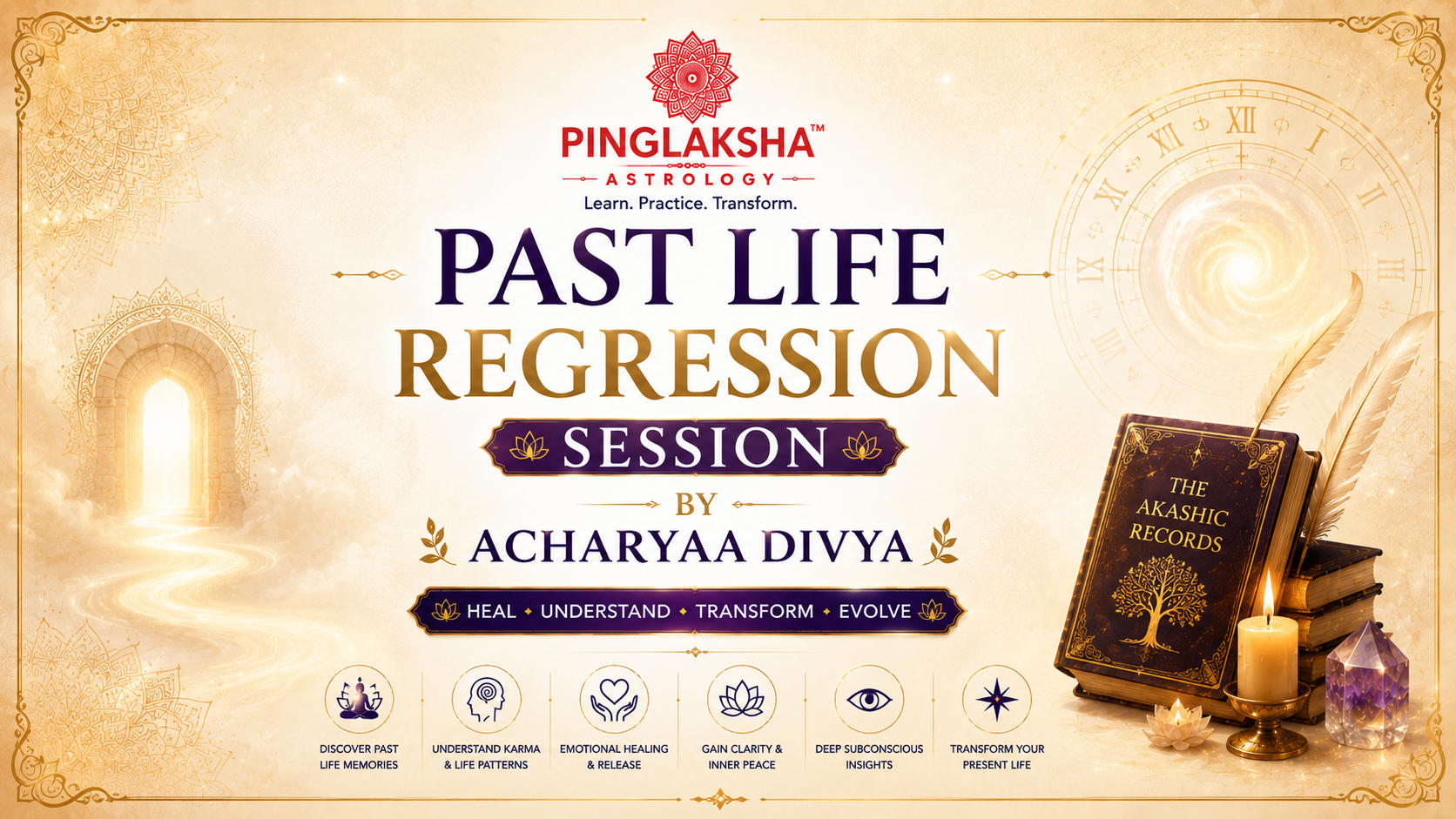 PAST LIFE REGRESSION SESSION - BY ACHARYAA DIVYA