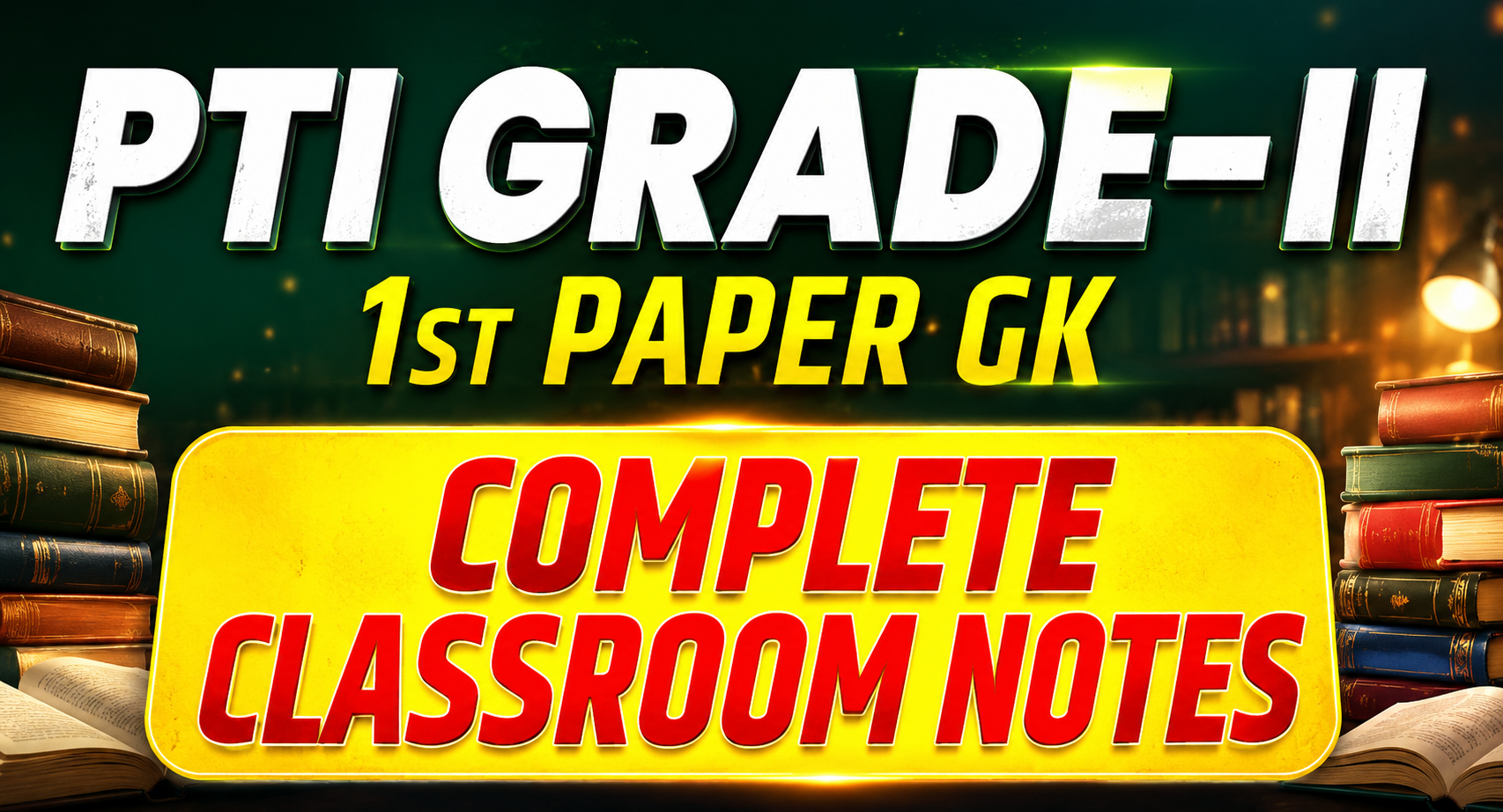 2nd Grade PTI GK Classroom Notes