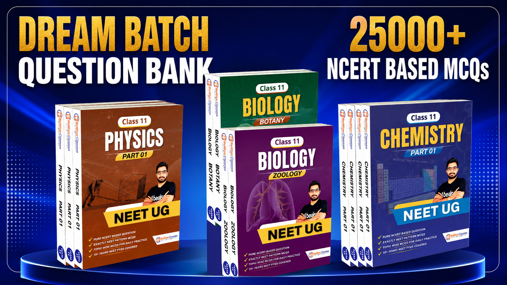 DREAM Batch Question Bank - 25000+ NCERT based MCQs for NEET Exam
