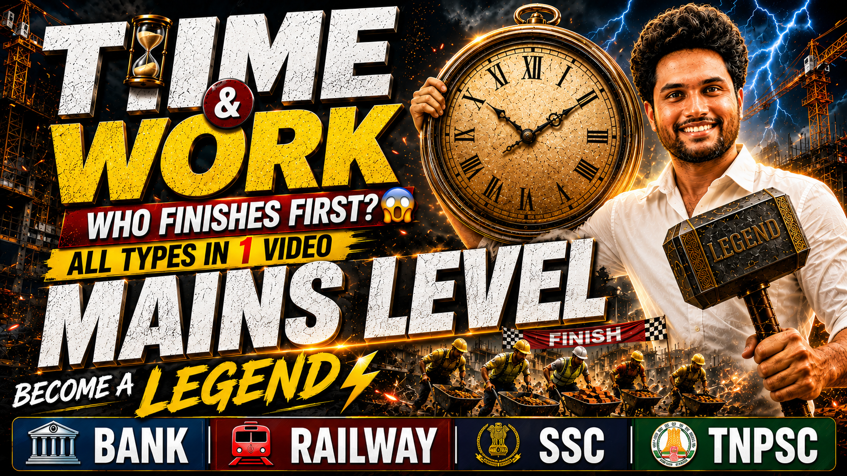 TIME & WORK MAINS LEVEL SESSION