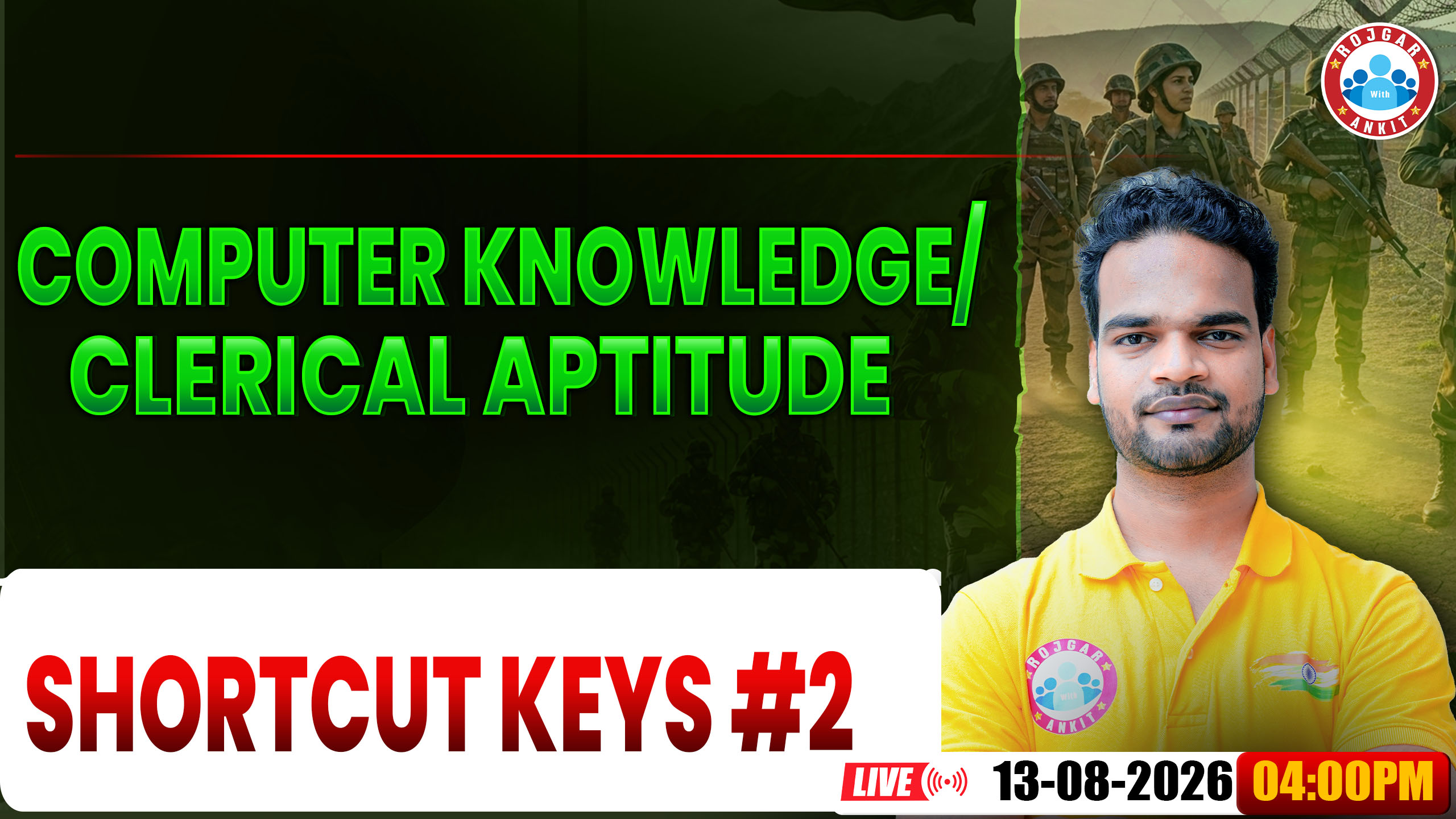 Computer by Shivam Sir || Shortcut Keys #2