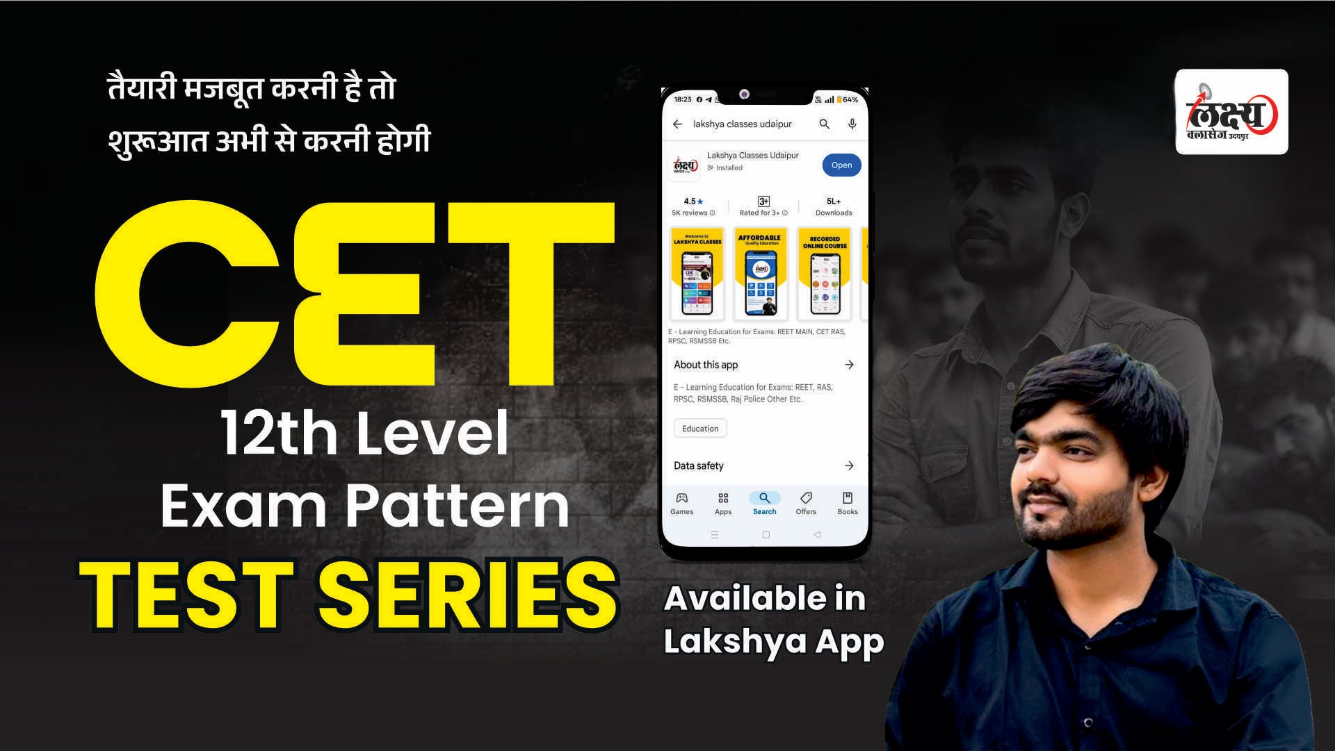 CET ( Common Entrance Test ) 12th Level 10 Exam Pattern test Series