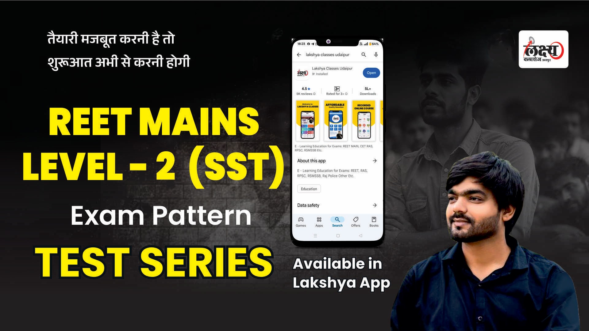 REET Mains Level 2nd SST 10 Exam Pattern Test Series