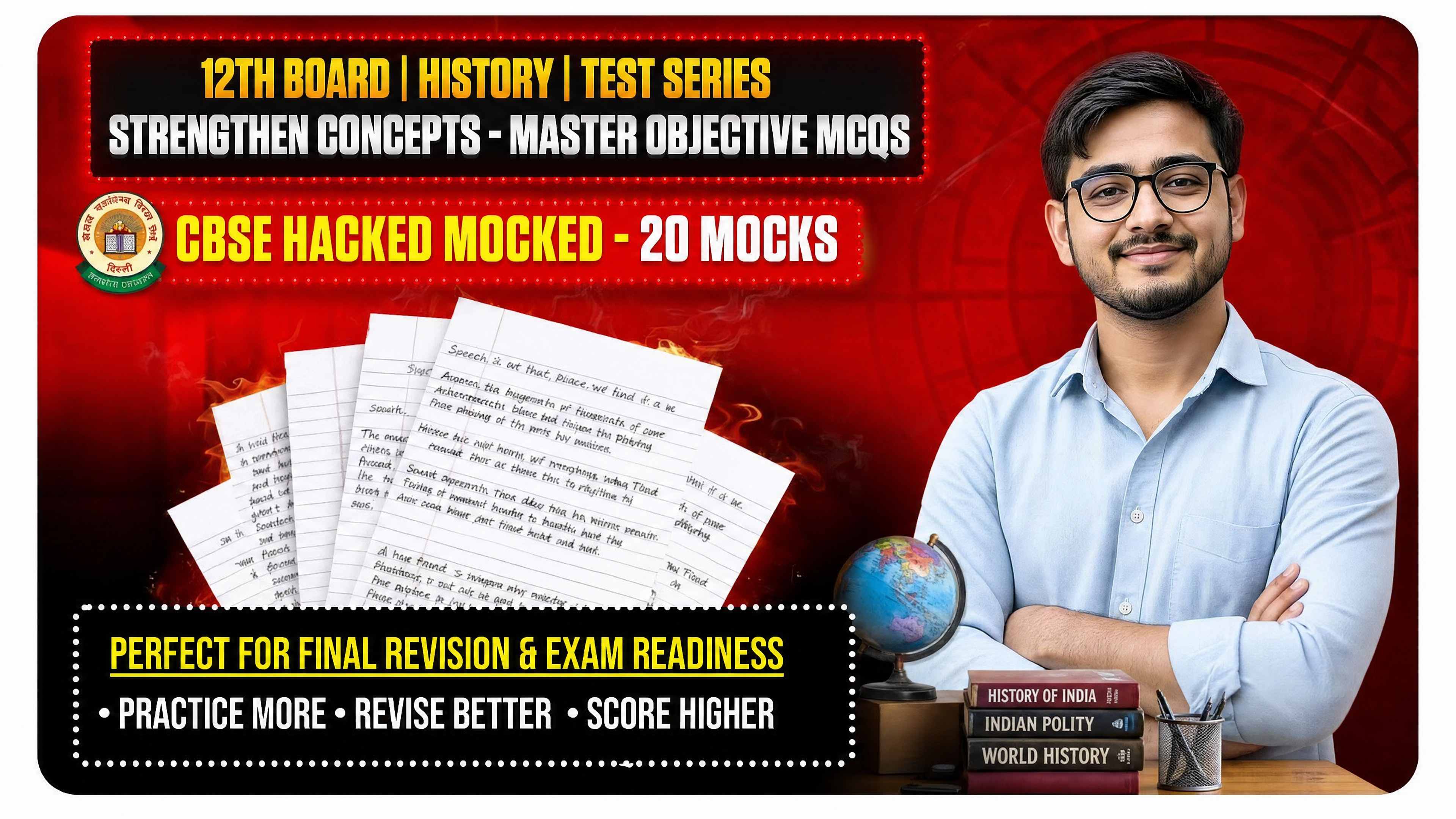 12th Board | History | Test Series
