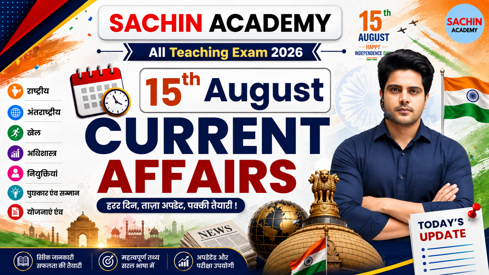 15th August Current Affairs