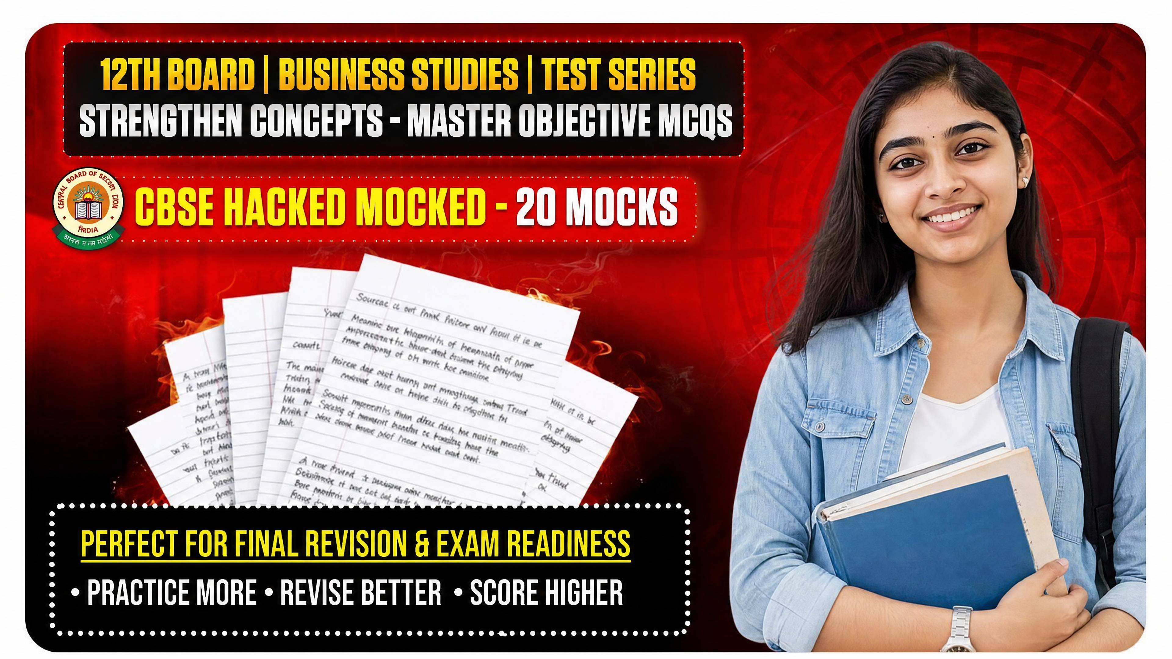 12th Board | Business Studies | Test Series