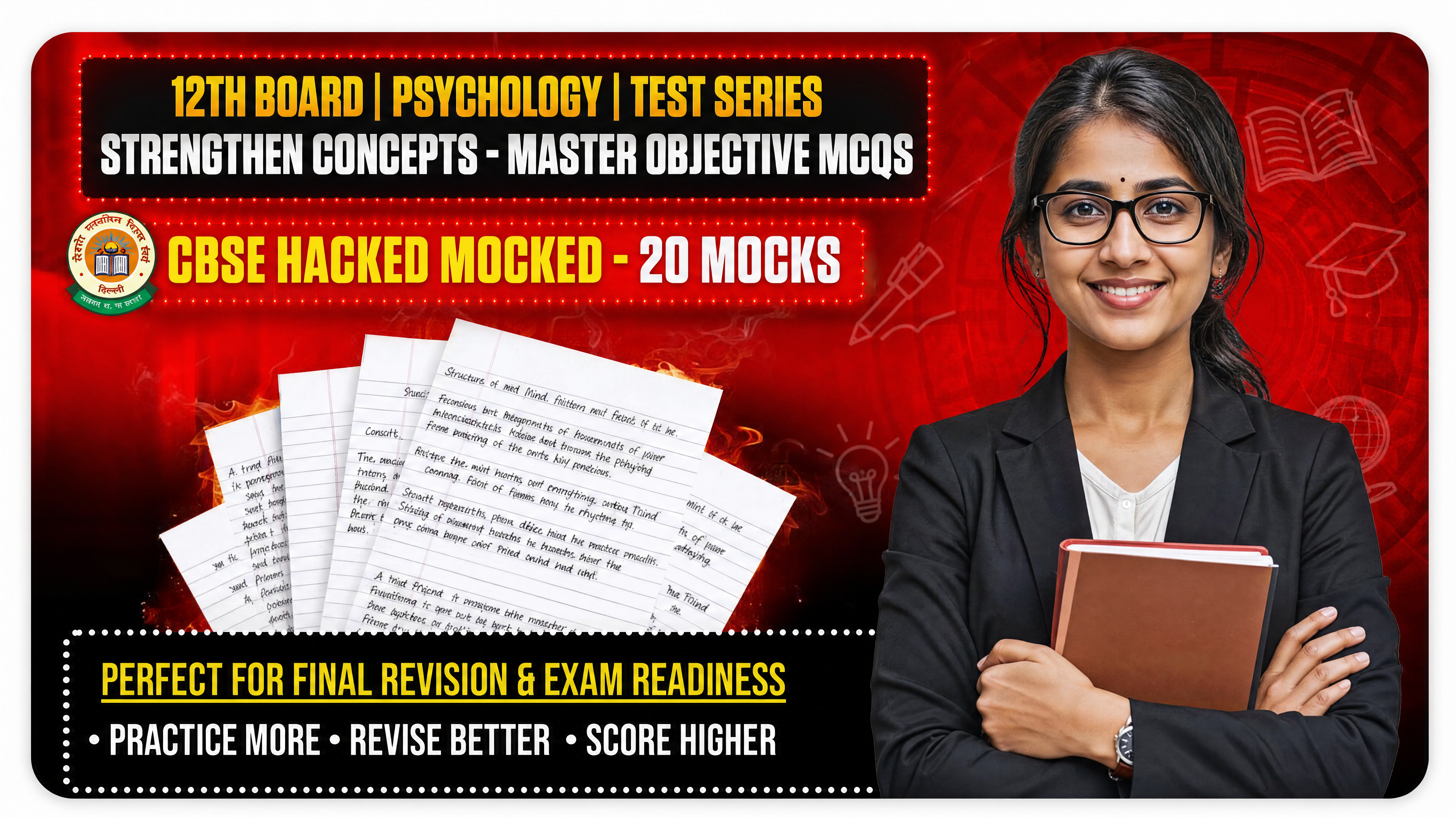 12th Board | Psychology | Test Series