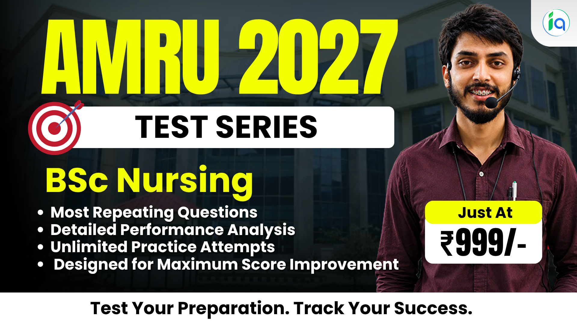 AMRUCET BSc Nursing 2027 - Test Series