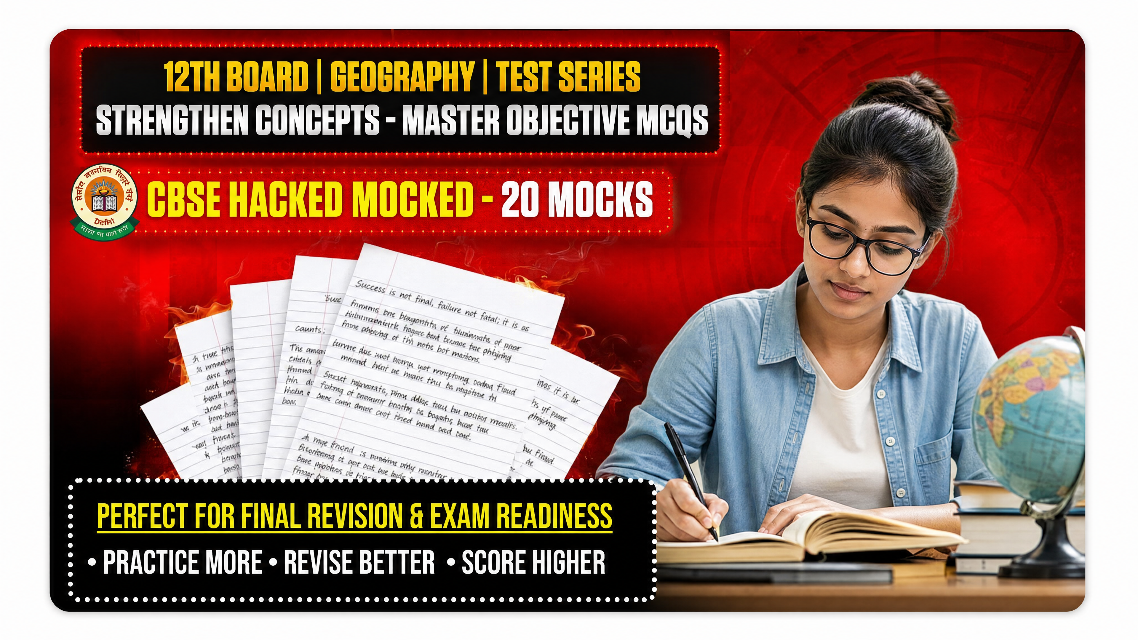 12th Board | Geography | Test Series