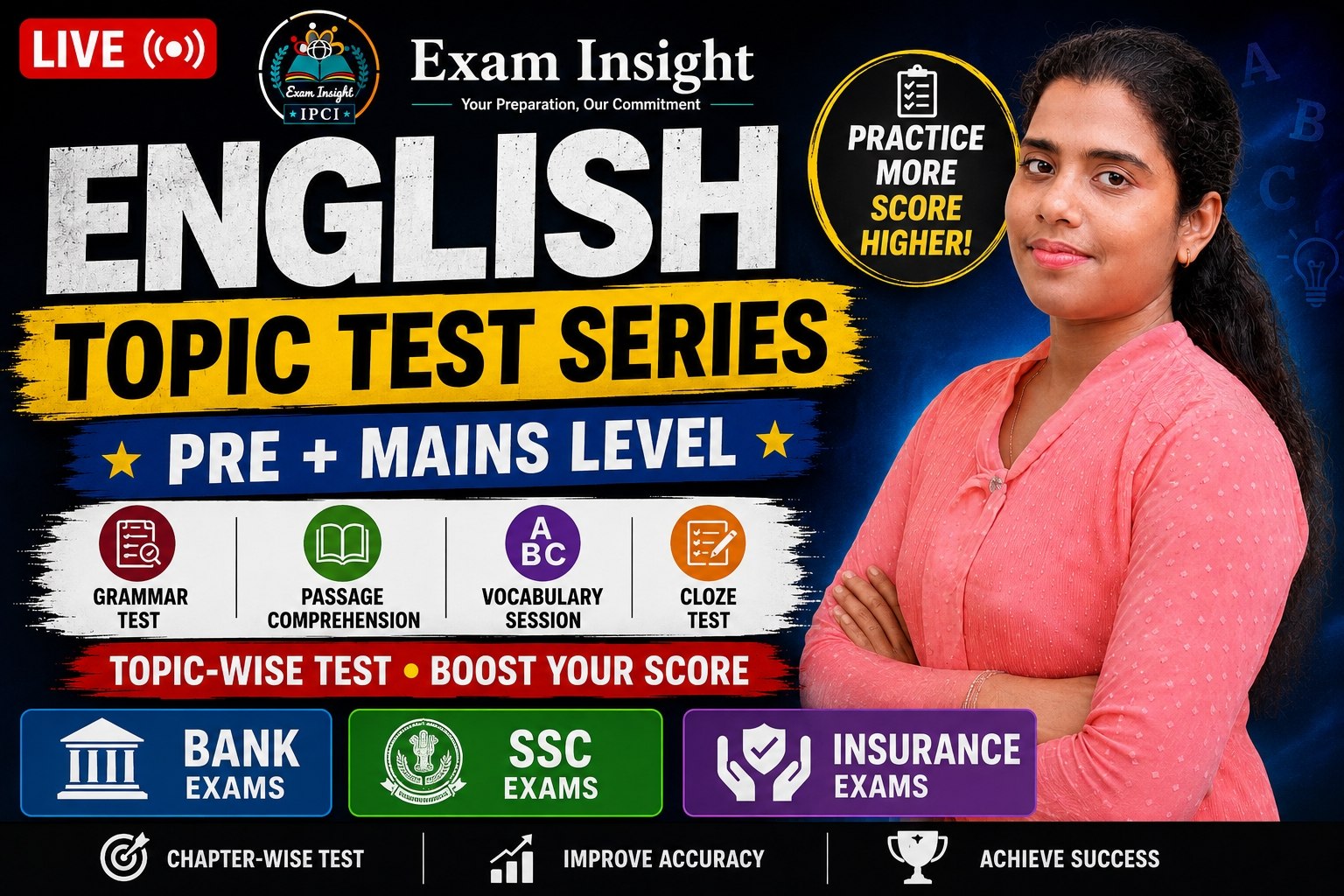 ENGLISH TOPIC TEST
