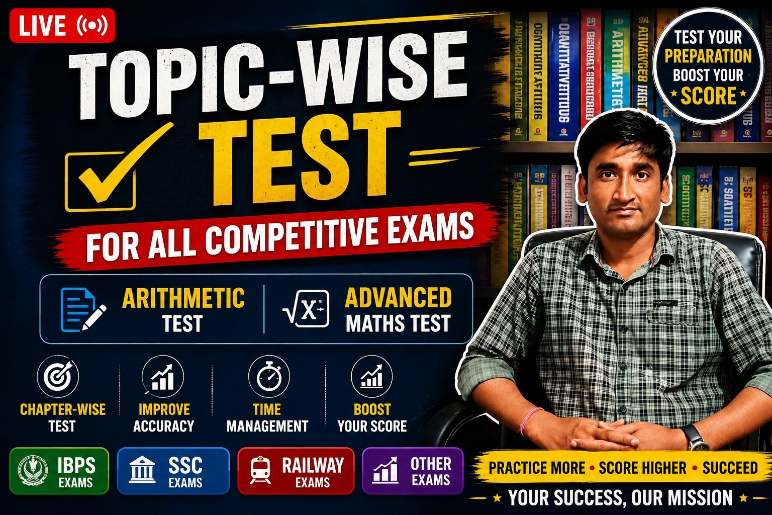 NUMERICAL ABILITY TOPIC TEST
