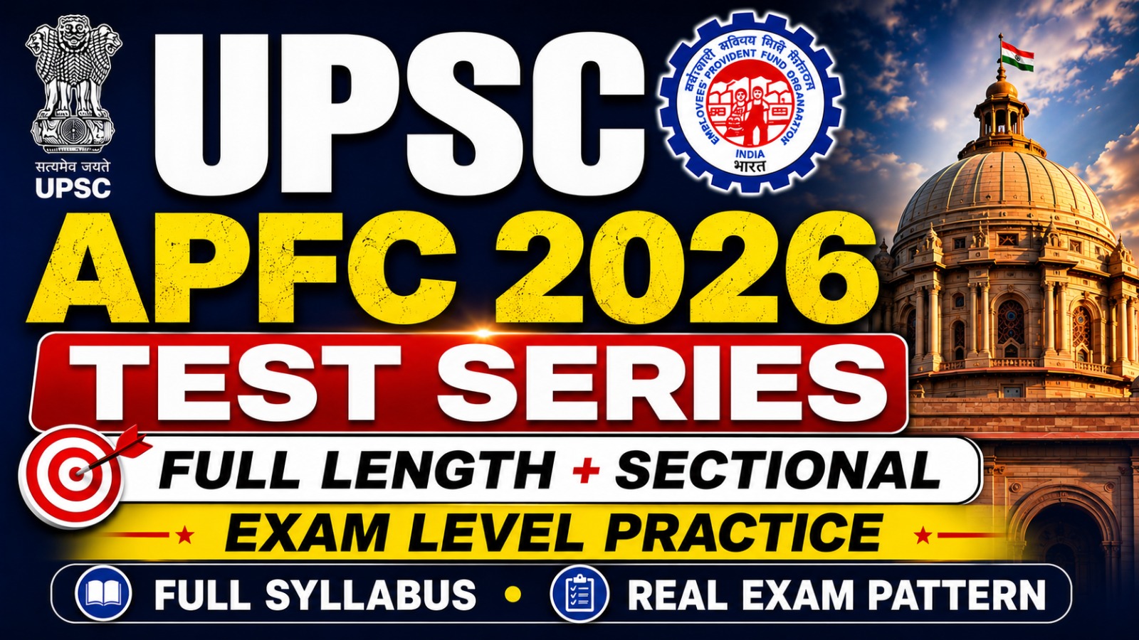 UPSC APFC 2026 Test Series