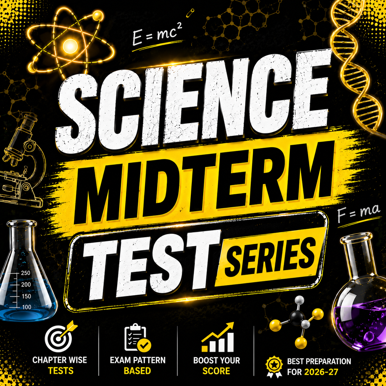 SCIENCE CHAPTER WISE TEST SERIES (mid term )