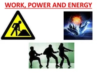Work, Power & Energy ( कार्य, शक्ति एवं ऊर्जा )
