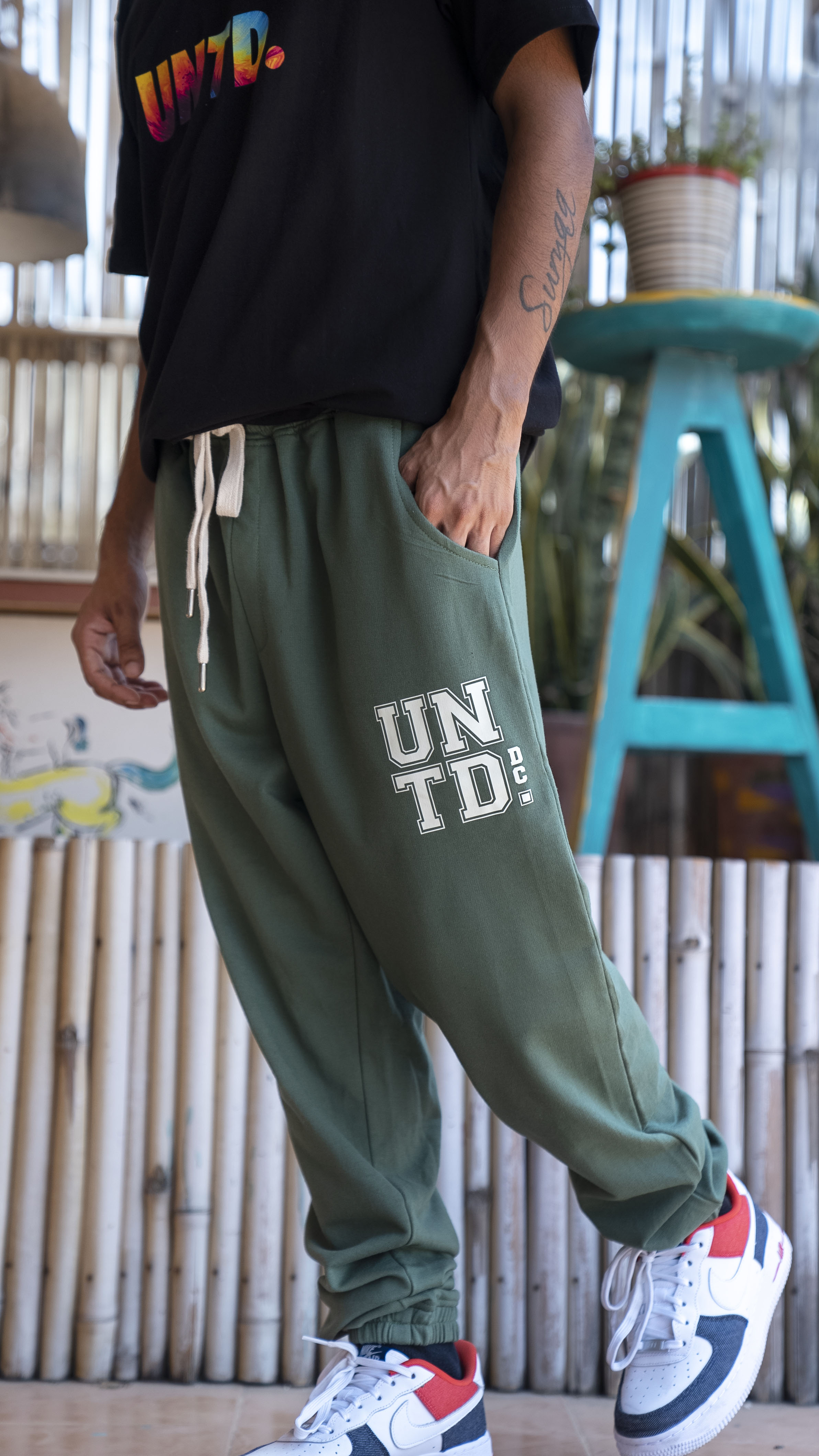 Olive Green Lower - Unisex