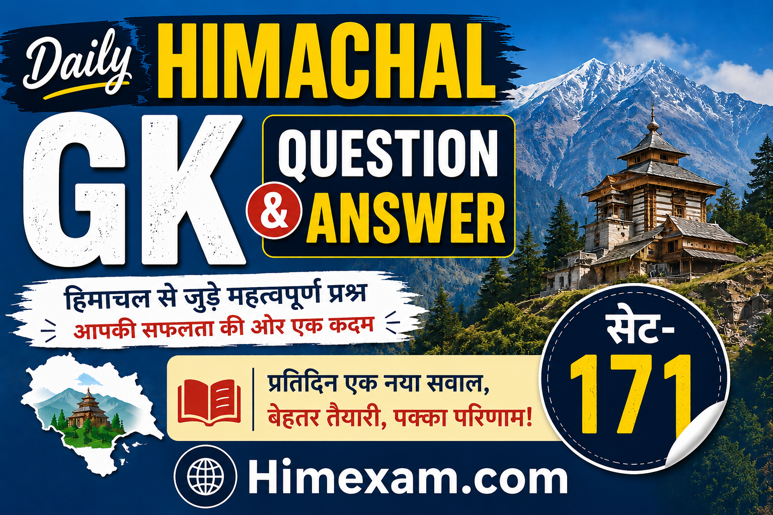 Daily Himachal GK MCQ Quiz-171